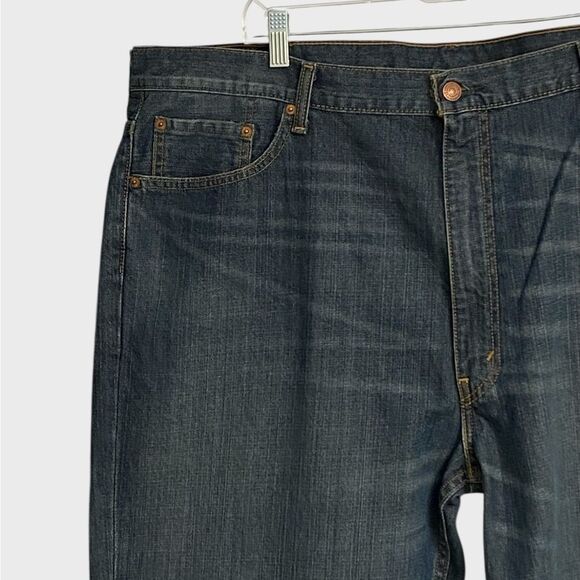 NWT Levi's 550 Big & Tall Relaxed Fit Men's Jeans Size 46x34 Non-Stretch Blue - Picture 3 of 16